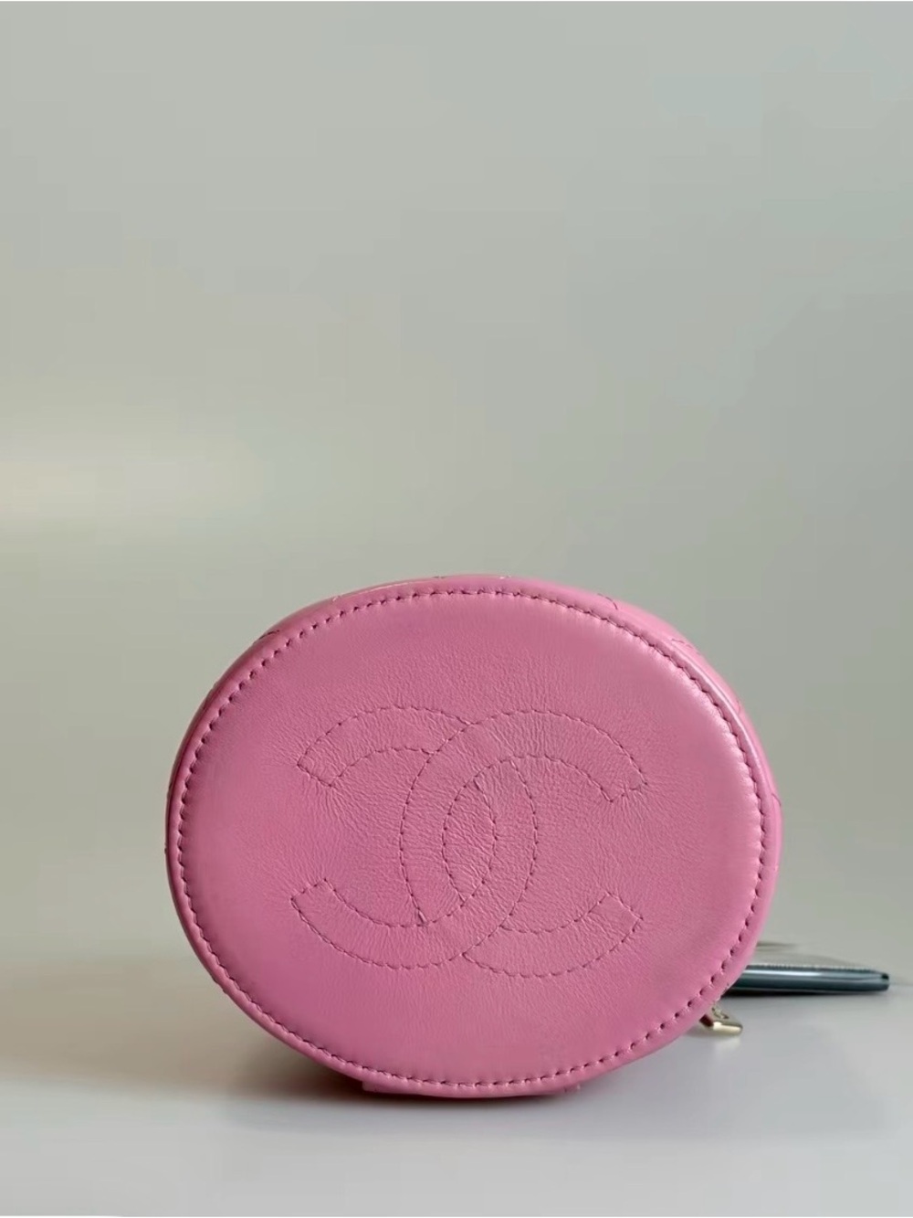 CHANEL Pink Quilted Top-Handle Vanity Mini Bag - Picture 5 of 9